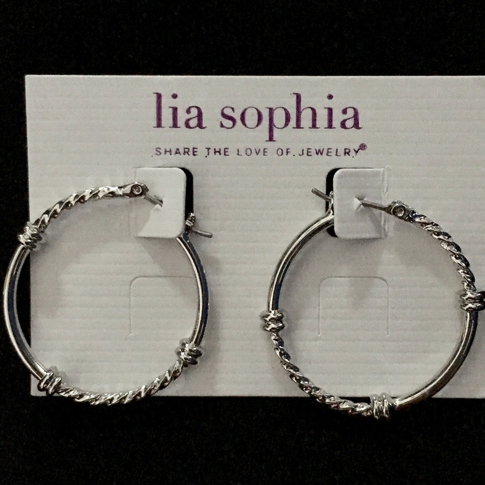 L.S. SILVER “ESSENCE of BALANCE” ~ Hoopd ~ NWT!